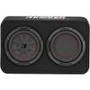 Kicker 48TCWRT82 CompRT 8" subwoofer in Thin Profile Enclosure, 2ohm with Speaker Wire Bundle view 4