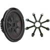 Kicker 48CWRT124 CompRT 12" Subwoofer, DVC, 4-ohm - Includes Grill view 1