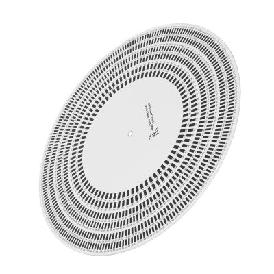 Record Player, Player Calibration Disc Profesional Speed Test Disk Record Player for Record Calibration and Rotational Speed Detection