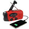 Guardian Survival Gear 4-in-1 Dynamo NOAA Weather Band, AM/FM Radio, Ultrabright LED Flashlight, Solar and USB Charging, Phone Charger view 1
