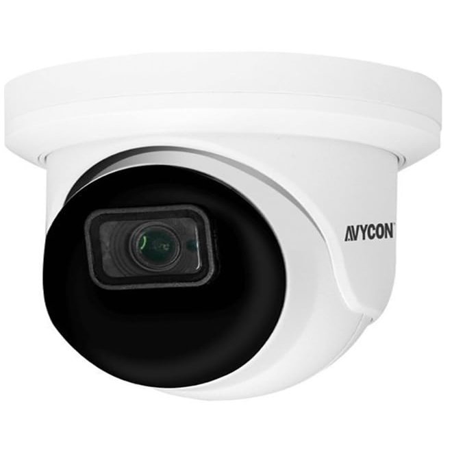 AVC-TE51F28 5MP HD-TVI Turret Camera, 2.8mm Fixed Lens, NDAA Compliant, White