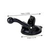 FELTECHELECTR Mount for Compact Suction Cup Windshield Mount TPU Pu GPS Angle Adjustment Car Holder view 2