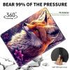 ACWDMKH Case for Microsoft Surface Pro 11/10 / 9 13 Inch,PU Leather Cute Slim Folio Adjustable Stand Cover Case for Surface Pro 11th Edition AI,Cute Fox Forest view 4