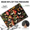 ACWDMKH Case for Microsoft Surface Pro 11/10 / 9 13 Inch,PU Leather Cute Slim Folio Adjustable Stand Cover Case for Surface Pro 11th Edition AI,Mushroom Butterfly view 4