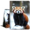 ACWDMKH Case for Microsoft Surface Pro 11/10 / 9 13 Inch,PU Leather Cute Slim Folio Adjustable Stand Cover Case for Surface Pro 11th Edition AI,Cute Raccoon Winter view 1