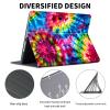 ACWDMKH Case for Microsoft Surface Pro 11/10 / 9 13 Inch,PU Leather Cute Slim Folio Adjustable Stand Cover Case for Surface Pro 11th Edition AI,Rainbow Color view 2