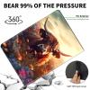 ACWDMKH Case for Microsoft Surface Pro 11/10 / 9 13 Inch,PU Leather Cute Slim Folio Adjustable Stand Cover Case for Surface Pro 11th Edition AI,Cute Cow Flower view 4