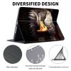 ACWDMKH Case for Microsoft Surface Pro 11/10 / 9 13 Inch,PU Leather Cute Slim Folio Adjustable Stand Cover Case for Surface Pro 11th Edition AI,Cute Eagle Flag view 2