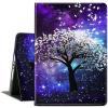 ACWDMKH Case for Microsoft Surface Pro 11/10 / 9 13 Inch,PU Leather Cute Slim Folio Adjustable Stand Cover Case for Surface Pro 11th Edition AI,Purple Glitter Tree view 1