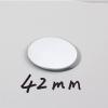 30mm 42mm 50mm 54mm Elliptical Secondary Mirror for DIY Reflection Astronomical Astronomy Accessories(42mm) view 2