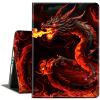 ACWDMKH Case for Microsoft Surface Pro 11/10 / 9 13 Inch,PU Leather Cute Slim Folio Adjustable Stand Cover Case for Surface Pro 11th Edition AI,Fire Red Dragon view 1