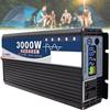 1600W/2200W/2600W/3000W/4000W/5000W/6000W/7000W/8000W Pure Sine Wave Power Inverter 12V/24V/48V/60V DC to 110V /230V AC Converter with 2 AC Outlets for Car RV,3000W-48Vto220V view 1