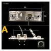 170 Degree 1280x720P AHD Vehicle Rear View Reverse Camera Compatible with Daewoo Tacuma Rezzo Kalos Gentra Nexia Matiz Creative(D-Fisheye-160deg,B Model) view 3