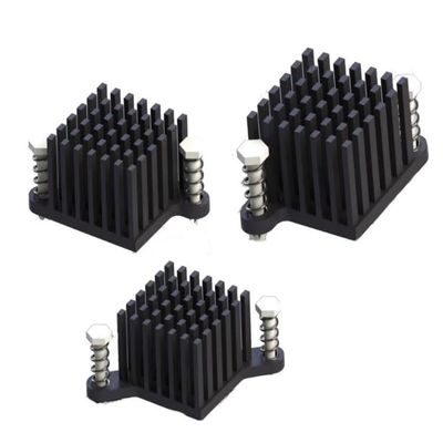 960-27-33-D-AB-0, Heat Sinks BGA Heat Sink, 27x33mm, Diagonal Plastic Push Pin