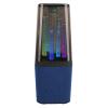Clear Sound Performance Portable Speaker with RGB Lighting Effects for Outdoor Party, Desktop, ABS Material, 5.2, AUX, and USB Port (Blue) view 1