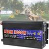 1000W/2000W/3000W/4000W/5000W/6000W/8000W Pure Sine Wave Power Inverters 12V 24V 48V 60V DC to 110V 230V AC with 2 AC Outlets LCD Display for Home RV Solar System Car,3000W-60Vto220V view 1
