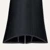 Amazon Basics Floor Cord Cover, 6ft Length, 2.6" Diameter, Cable Protector, Black view 3