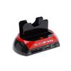 Multifunctional Hard Disk Base 2.5/3.5 inch IDE/SATA Mobile Hard Disk Base Dual-bay HDD Docking Station US Plug view 1