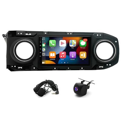 10Inch Car Radio for Toyota Tacoma Radio Upgrade 2016-2021 Android 13 Car Stereo Touch Screen Head Unit w/Wireless CarPlay/Android Auto/GPS Navigation/WiFi/Bluetooth/FM/HD Backup Camera/Mic
