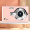 Digital Camera 1080P HD Photography 2.4 inch LCD 48MP Electronic Stabilization 16X Digital Camera CCD Student Portable Digital Camera Compact Camera Take Photos and Videos view 1