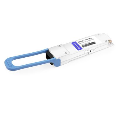 100G QSFP28 LR4 Optical Transceiver Module,Compatible with H3C QSFP-100G-LR4-WDM1300,100GBASE-LR4 QSFP28 1310nm 10km