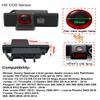 1280x720 Pixels Backup Camera License Plate Reverse Camera Replacement for Qashqai X-Trail Geniss Navara Pathfinder Dualis Citroen C4 C5 C-Triomphe C-Quatre Hatchback Sunny Peugeot 307 view 2