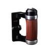 Wood Wooden Camera Hand Grip for 67ii 6X7 6 * 7 67 ii 2 Left Hand Handle Holder Metal Bracket (Red Sandalwood) view 1