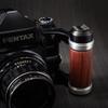 Wood Wooden Camera Hand Grip for 67ii 6X7 6 * 7 67 ii 2 Left Hand Handle Holder Metal Bracket (Red Sandalwood) view 2