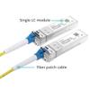 1 Pair 10GBASE-BX40-UD BiDi SFP+ Module, TX 1270nm/1330nm, RX 1330nm/1270nm, 40km DOM Simplex LC/UPC SMF Optical Transceiver Mini Gbic for Juniper Networks JNP-SFP-10G-BX40U/JNP-SFP-10G-BX40D view 4