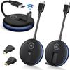 Wireless hdmi Transmitter and Receiver,Wireless hdmi Extend kit 1 Transmitter and 2 receivers,Multi-Screen Transfer.Take Laptop,Cable Boxes,Cameras to Project Screens to televisions or projectors view 1