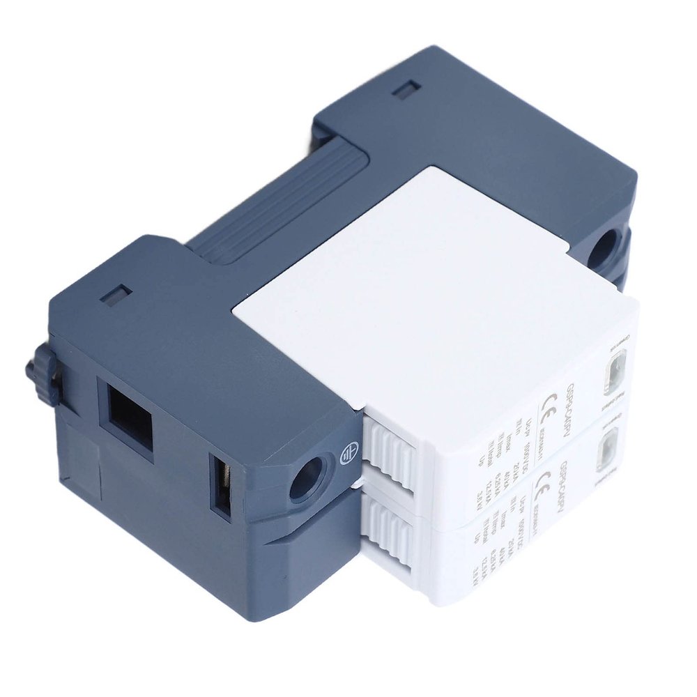 1000V Protector, Large Discharge Capacity Quick Response 2P DC Protector for Power Line System Pluggable