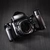 Wood Wooden Camera Hand Grip for 67ii 6X7 6 * 7 67 ii 2 Left Hand Handle Holder Metal Bracket (Ebony) view 2