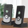 2 Way Voice Intercom, Super Long Range Intercomunicador, Home Security Easy Install, Waterproof Indoor Outdoor Interphone System, Fit for Home Hospital Office, Black view 2
