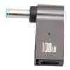 ZJchao USB C Laptop Chargesr, Type C to USB Chargesr Connector 100W 5A Type C Female to Male Plug to USB C Adapter with 4.5x3.0mm Aluminum Alloy Shell PD Charging Adapter view 4