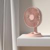 DRAGONRUN USB Desk Fan Portable Desktop Table Cooling Fan Strong & Ultra-Quiet Air Cooling Fan Indoor Outdoor view 4