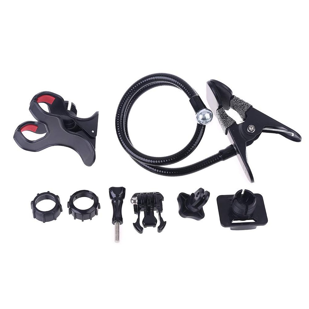 DRAGONRUN Webcam Stand Enhanced Desk Jaw Clamp with Flexible Gooseneck Stand for Webcam C920 C922 C922x C930 C615
