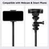 DRAGONRUN Webcam Stand Enhanced Desk Jaw Clamp with Flexible Gooseneck Stand for Webcam C920 C922 C922x C930 C615 view 2