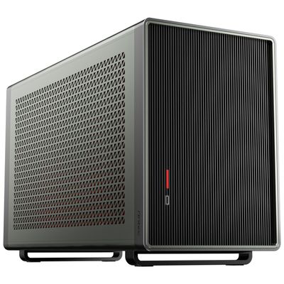 Antec Performance 1 M Aventurine, Fans Not Included, High Airflow Solid Panels, RTX40 Compatible, 2 x 140mm Fans Support, PCIe 4.0 Riser Cable, CNC & Aluminum Crafted, Type-C, Mini ITX Gaming Case