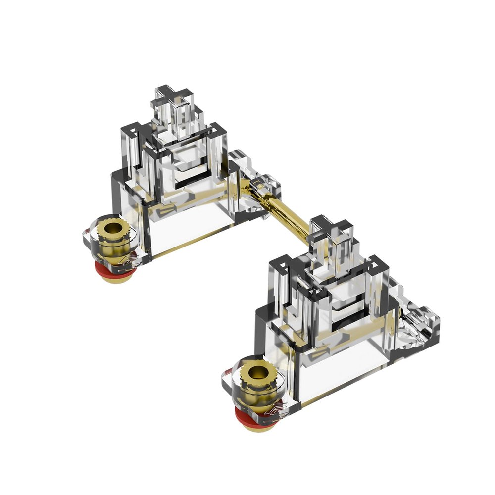 GATERON Ink V2 Pro Transparent Screw in Stabilizer