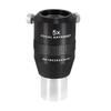 1.25" Super Reduce Chromatic Aberration 5X Lens for Astronomy Monocular Telescope Eyepiece view 1