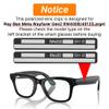HIBLOKS 2Pcs Polarized Clip for Ray-Ban Meta Wayfarer RW4008 & Gen 2 RW4012 Large (53-22), Discoloration Clip-on Compatible with Meta Wayfarer Gen 2 Protect Your Eyes, Cool and Fashion (Yellow+Brown) view 2