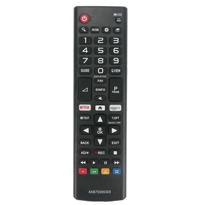 2 Pack of Universal Remote for LG TV Remote Control (All Models) Compatible with 65UN6955ZUF and All LG Smart TV LCD LED 3D HDTV AKB75375604 AKB75095307 AKB75675304 AKB74915305,