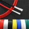 5M/10M PTFE Silver Plated Wire 30AWG ~ 10AWG OFC Electronic HiFi Audio Speaker Headphone DIY Signal Copper Cable(Orange,10 Meters_22AWG 1.2MM SQ0.35) view 2