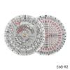 E6B-R Flight Computer Aviation Plotter Slide Rule For Aviation Flight Formation For Aviation Slide Rule For Complete Calculations In Air Navigation(E6B-R2) view 2