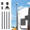 Starlink Gen 3 RV Ladder Pole Mount Kit FlagPole Mount for Starlink Gen 3- Fits 0.98 to 1.25 Inch Round Ladder Rails view 1