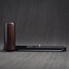 Wooden Wood Hand Grip + Aluminum Alloy Baseplate QR L Handle for M11 M11P M11M Camera (Ebony + Black Base) view 1