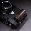 Wooden Wood Hand Grip + Aluminum Alloy Baseplate QR L Handle for M11 M11P M11M Camera (Ebony + Black Base) view 4