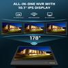 All-in-One Monitor & Dual AntennasWireless Security Camera System Outdoor with All-in-One Monitor, WiFi Cameras for Home Video Surveillance Systems, Surveillance DVR Kits view 3