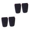 Yardenfun 4pcs Thickened Diving-resistant Camera Lens Bag Crash Compact Lens Sleeve for Black s for Photography Enthusiasts view 1