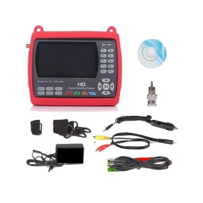 KYKYK Satellite Finder Satellite Signal Meter WS-6951 Hanadheld Sat Finder Dvb-s2 4.3 Inch TFT Satellite Finder DVB-S2 Satellite Meter